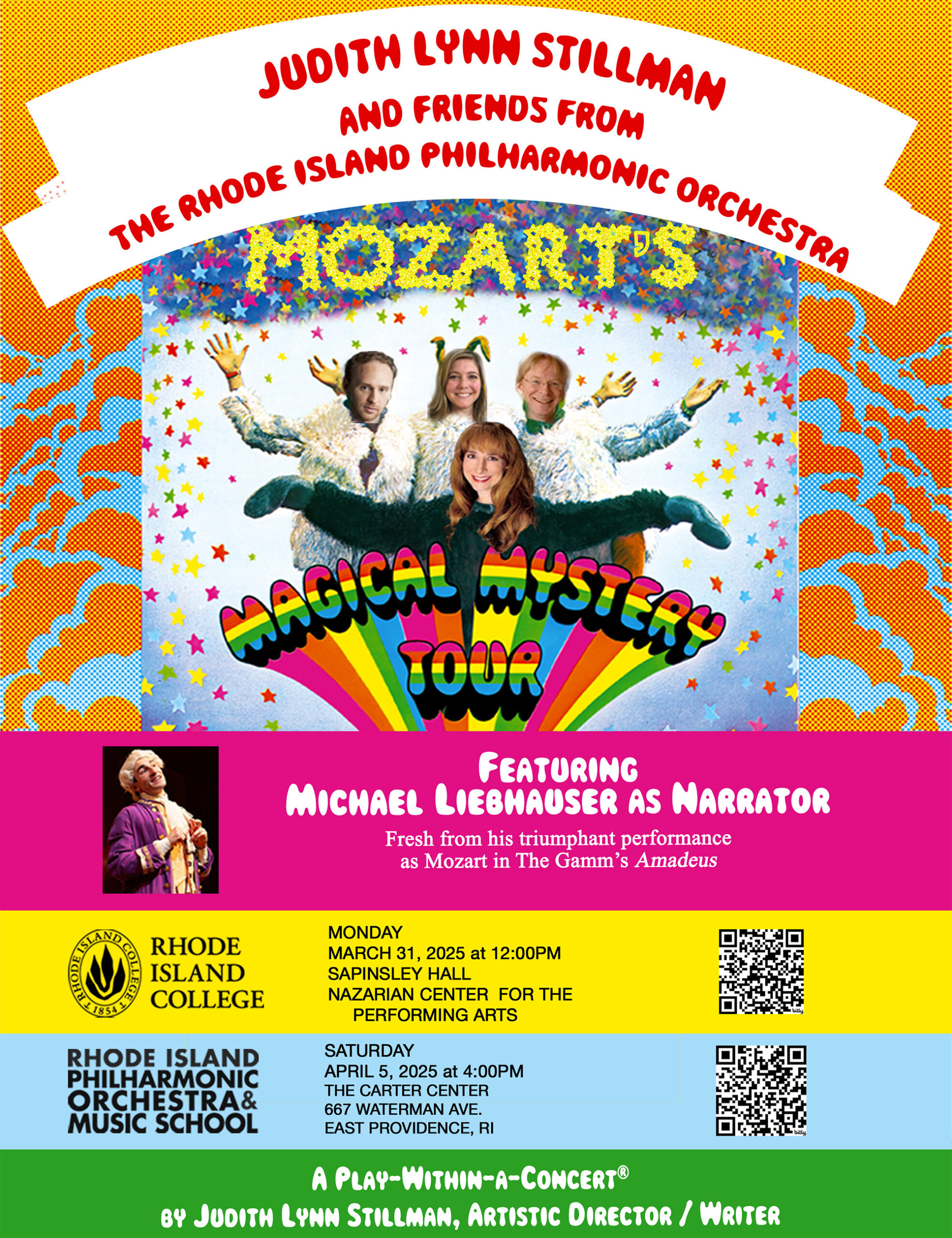 Poster of Mozart's Magical Mystery Tour Concert